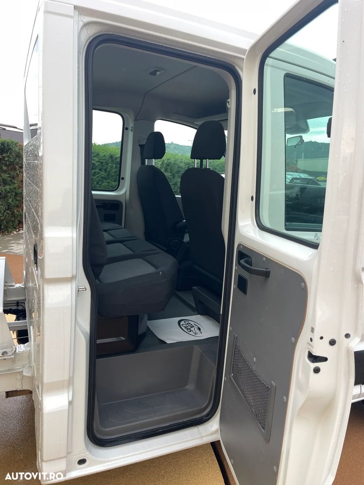 Volkswagen Crafter Doka 6LOCURI  PUNTE DUBLA  BASCULABIL - 15
