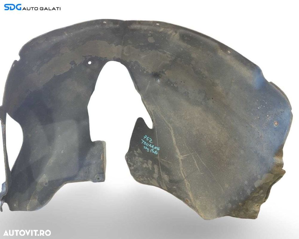 Carenaj Pasaj Protectie Aparatoare Noroi Janta Roata Stanga Fata Volkswagen Touareg 7L 2002 - 2010 [LN0268] - 2