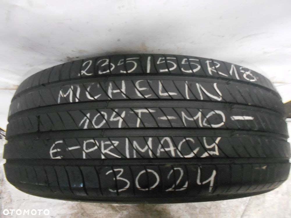 OPONA POJEDYNKA  235/55R18 MICHELIN E,PRIMACY MO DOT 3024 7MM - 1
