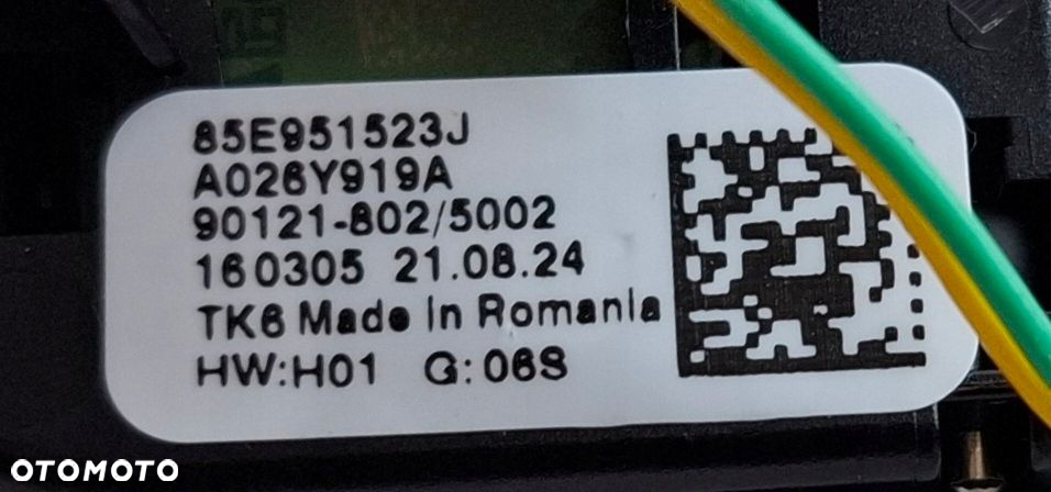 Audi RS Q5/Q6 Oryginalny zestaw łopatek zmiany biegów 85E951523J - 6