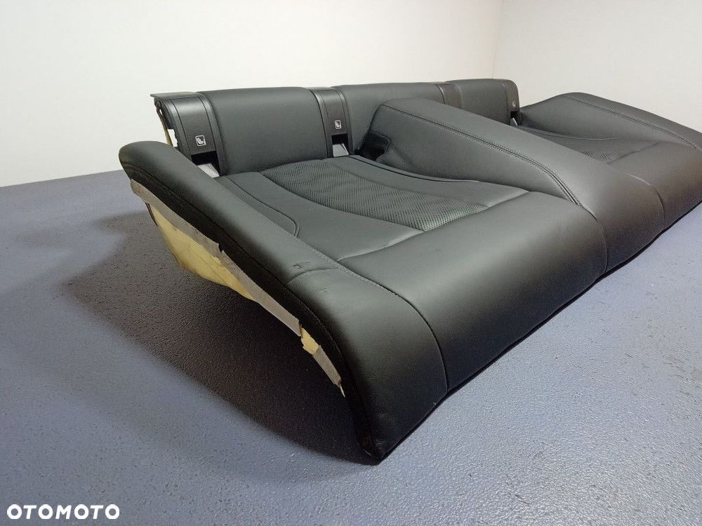 BMW M4 G82 4 G22 COUPE SIEDZISKO KANAPY TYŁ MERINO SCHWARZ LKSW - 2