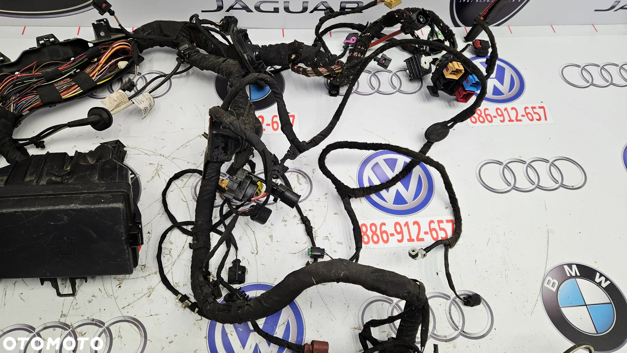 Instalacja wiązka Przewody kable Skrzynka BSI 2.0 TDI 240 KM CUA BI TURBO DSG VW Arteon 2019r - 17
