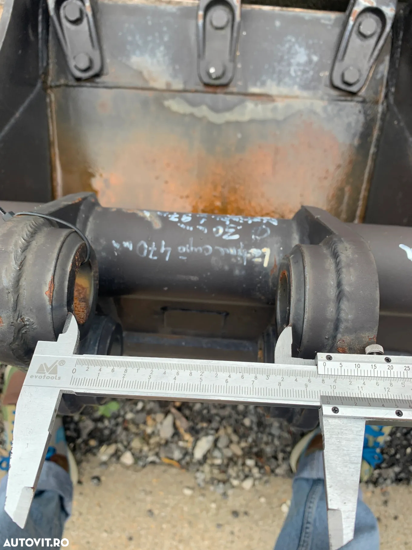 Cupa Sapat Miniexcavator de 2-2.5 Tone, latime de 470 mm - 9