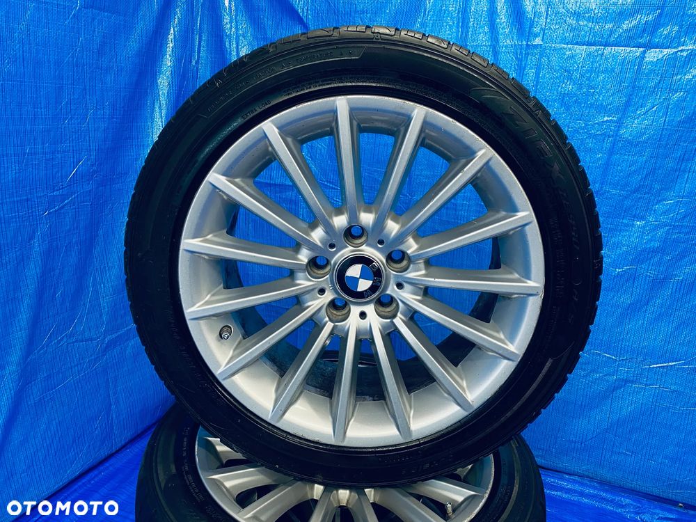 KOŁA KOŁO 18 FELGA ALUMINIOWE ALUSY 18" x 8J  5X120 ; 72,6mm ET30 CZUJNIKI KOMPLET ; OPONY ZIMOWE ZIMA FALKEN ; BMW E90 E91 E92 E93 F06 F07 F10 F11 F12 F13 F30 F31 F32 F33 F34 F36 ORYGINAŁ 6775407 BMW - 10