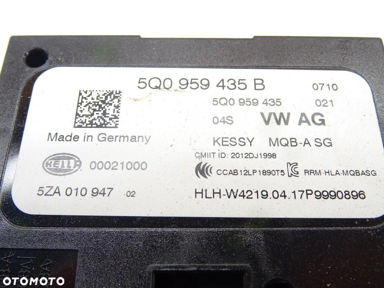MODUŁ KESSY - 86.00 PLN - SKODA OCTAVIA III Combi (5E5, 5E6) 2012 - 2022 2.0 TDI RS 135 kW [184 KM] - 3