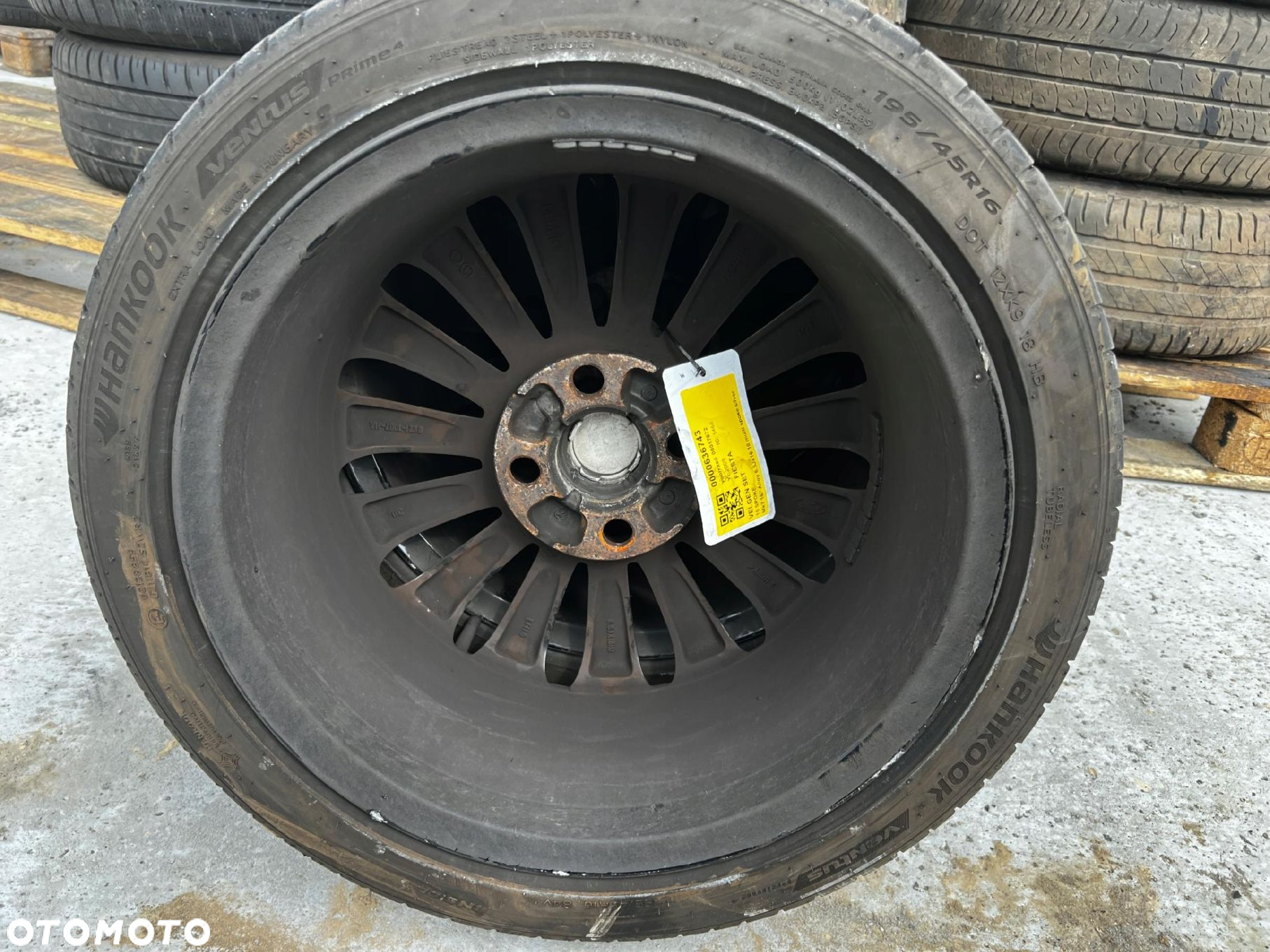 KOŁA FELGI OPONY LETNIE FORD FIESTA MK7 195/45 R16 - 13