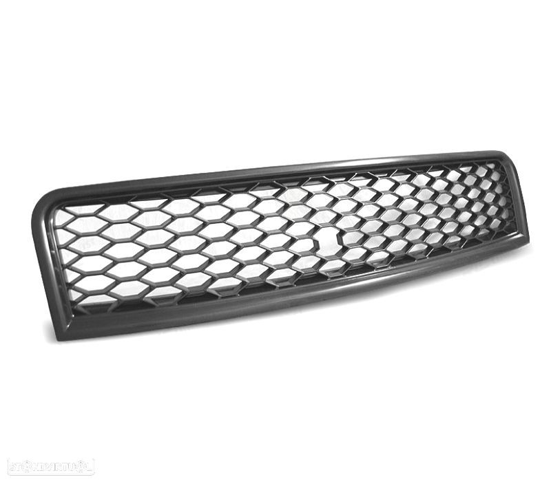GRELHA FRONTAL AUDI A6 C5 01-04 LOOK RS PRETO - 3
