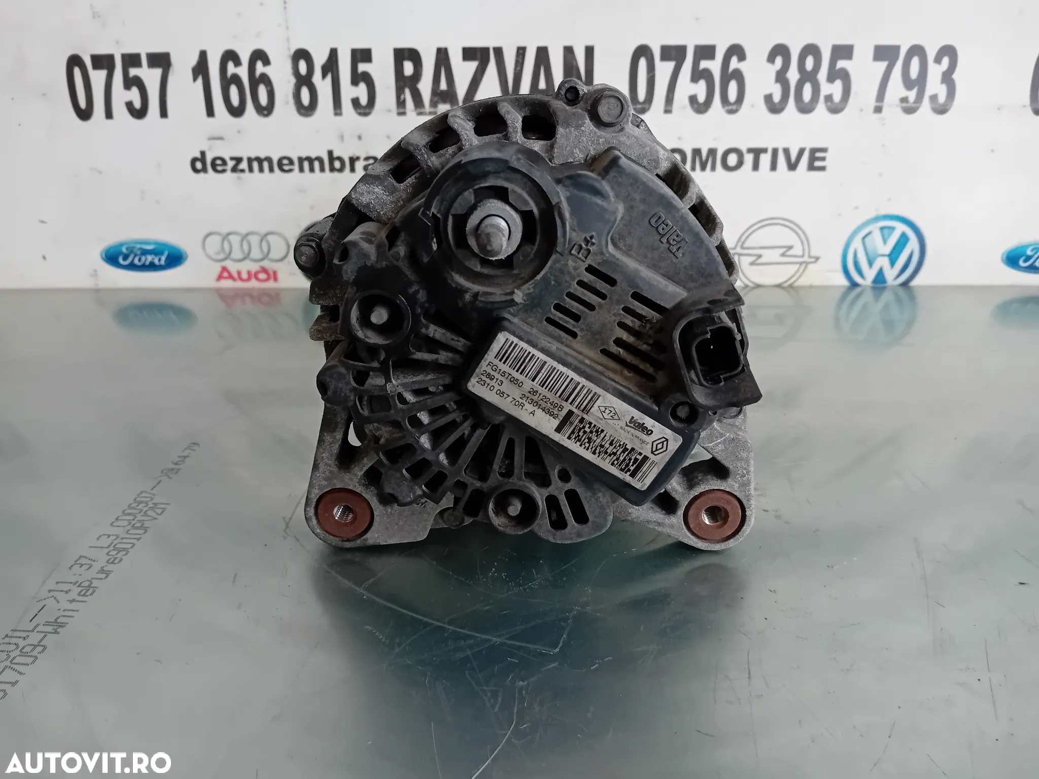 Alternator Dacia Duster 1.5 Dci Cod 231005770R Motor K9K838 Manual 4x4 - 7