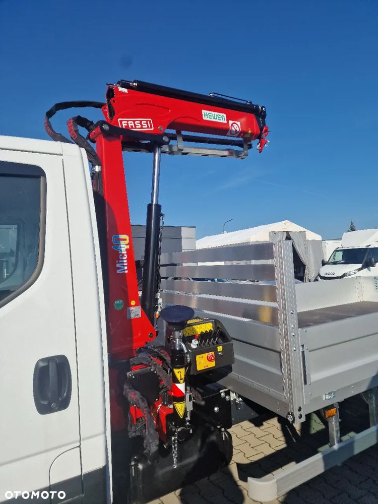 Iveco 70c 72c18 skrzynia wywrotka, żuraw HDS - 12