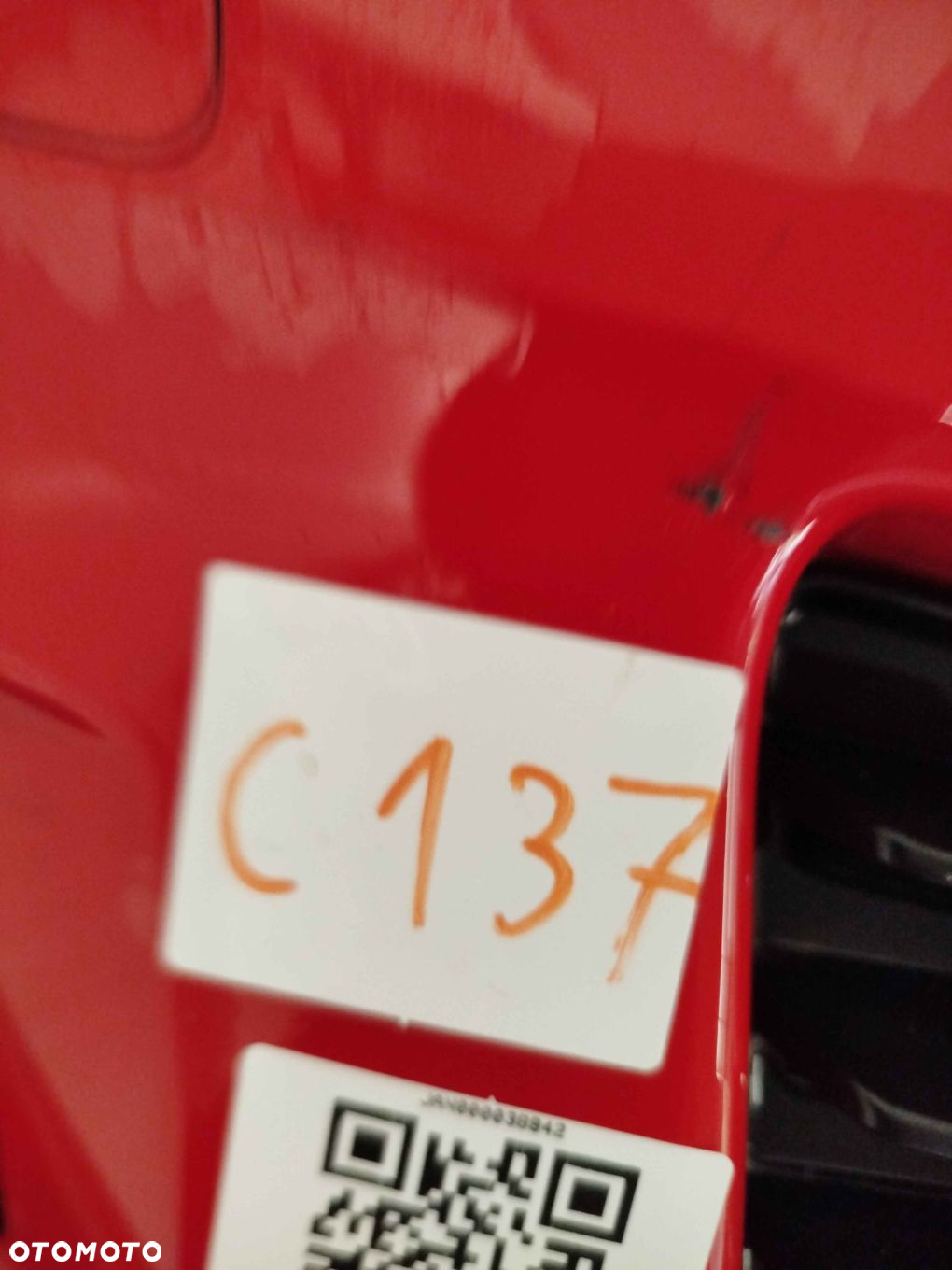 ^ ZDERZAK PRZÓD PRZEDNI SUZUKI SWIFT 4 IV ZCF CZERWONY - 4