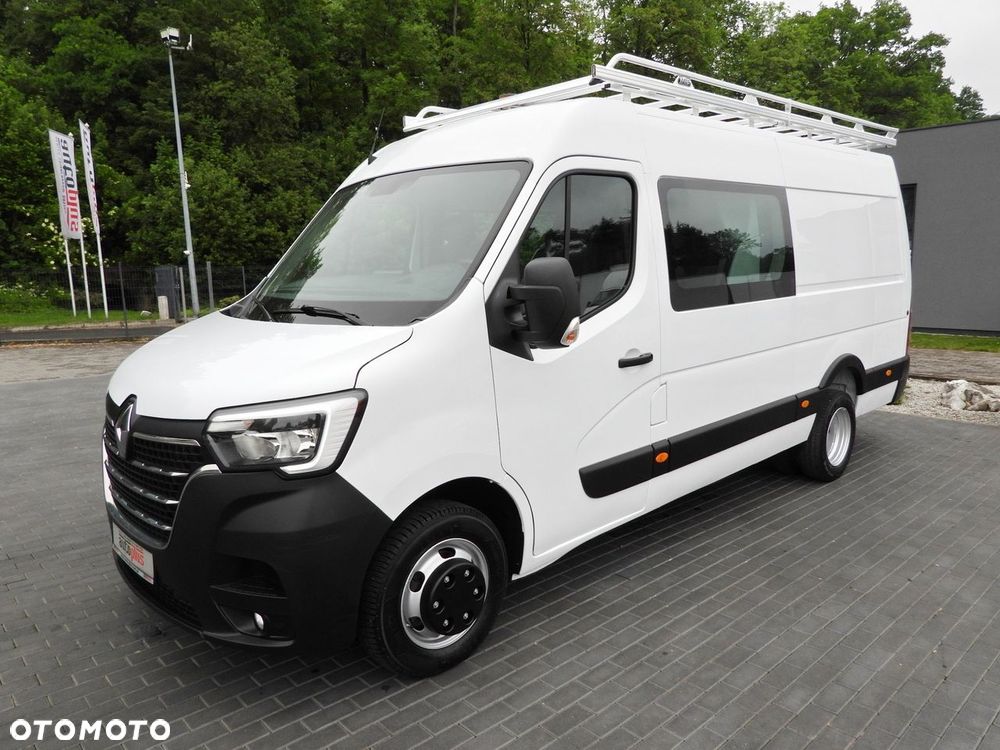 Renault MASTER FURGON BRYGADÓWKA 6 MIEJSC TEMPOMAT LEDY BLIŹNIACZE KOŁA KLIMATYZACJA  165KM - 7