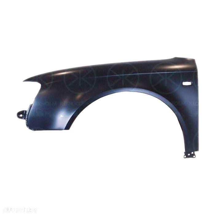 Aripa fata Audi A4 (B7), 11.2004-03.2008, partea Stanga, cu gaura pentru semnalizare, 8E0821105D, 133501-J, galvanizata - 1