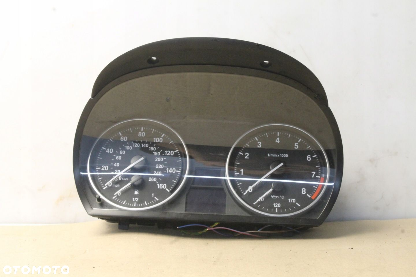 BMW E90 E91 E92 E93 LICZNIK ZEGARY 9166857-2 9166857 - 2