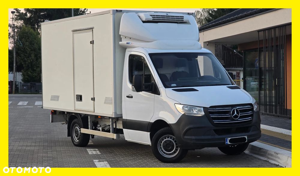 Mercedes-Benz SPRINTER 316 CDI 907❗❗NOWY MODEL / CHŁODNIA-MROŹNIA 7 PALET / -32*C +25*C / AGREGAT THERMOKING / ZASILANIE ZEWNETRZNE 230V / ZABUDOWA IGLOPOL / SERWIS ASO / SALON POLSKA / 1 WŁAŚCICIEL / JAK NOWY ❗❗ - 1
