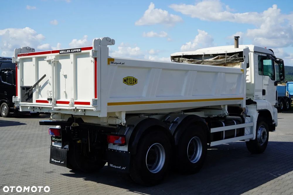 MAN TGS 33.400 / 6X4 / 2 STRONNA WYWROTKA / HYDROBURTA / BORDMATIC / MEILLER KIPPER /   EURO 5 - 16