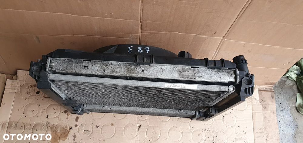 Pas przedni chłodnice wentylator BMW I E87 2.0D 7561711 7801993 - 2