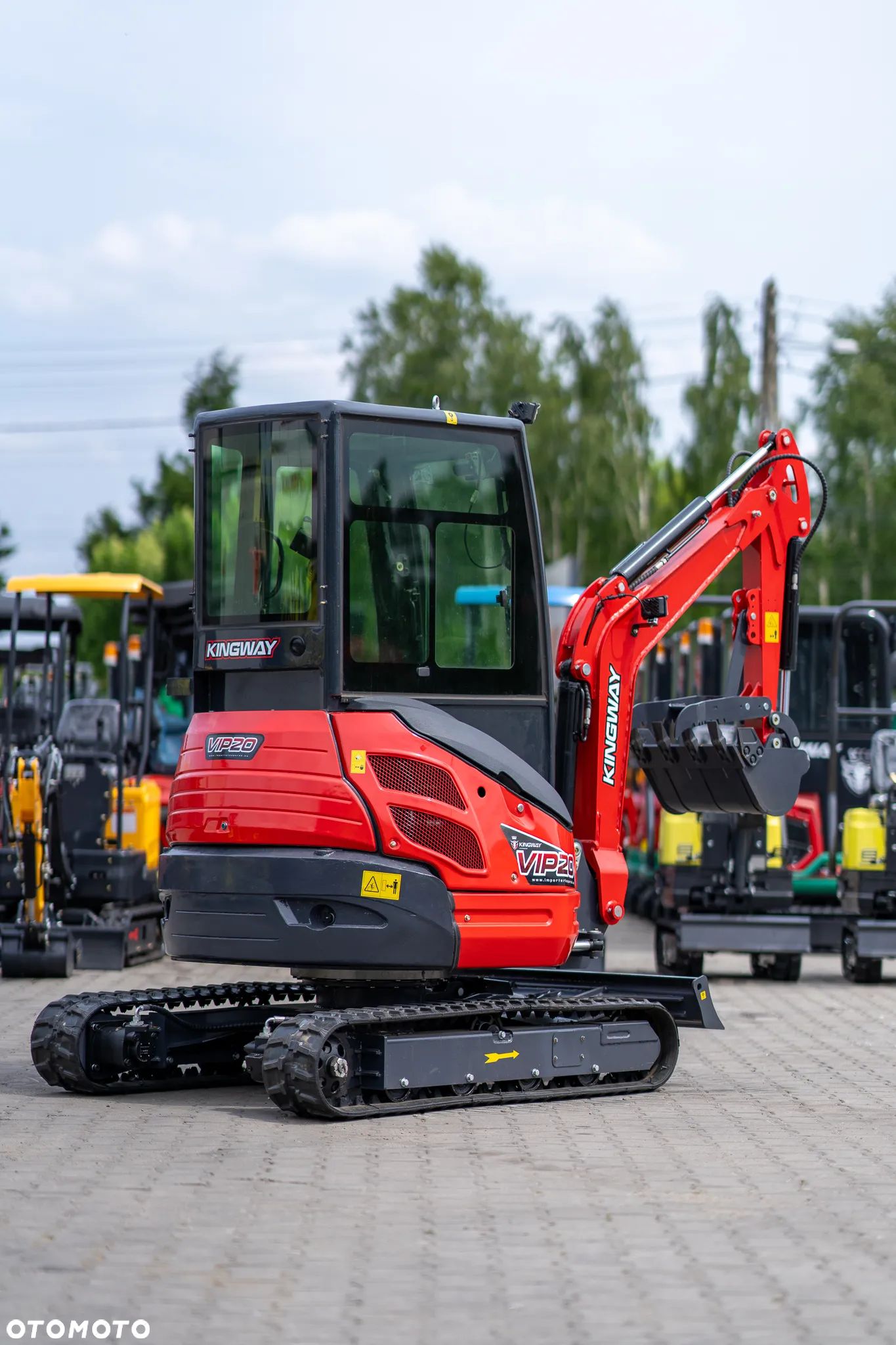 Kubota Kingway Engine KUBOTA SV20 Ramię SKR 22KM 3cyl 2000kg - 1