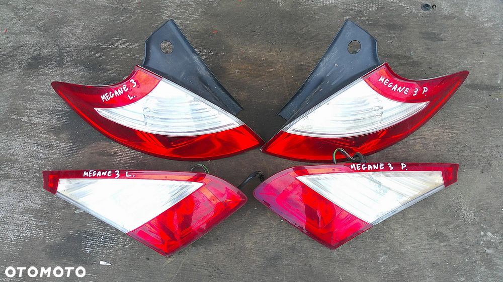 RENAULT MEGANE 3 III LAMPA TYLNA PRAWA LUB LEWA - 7