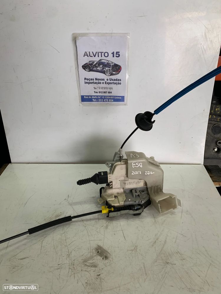 Fechadura Frente Esquerda Audi A3 – Referência 8J1 837 015 C