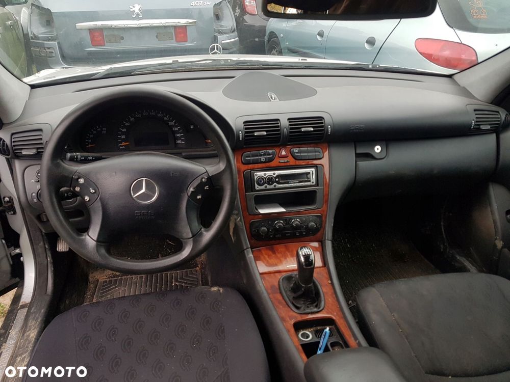 MERCEDES W203 C-KLASA DESKA KONSOLA PODUSZKI PASY - 2