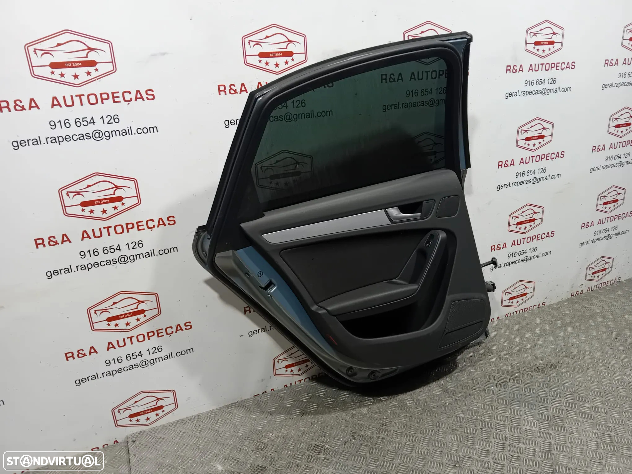 Porta Trás Traseira Esquerda Audi A4 B8 Original - 5