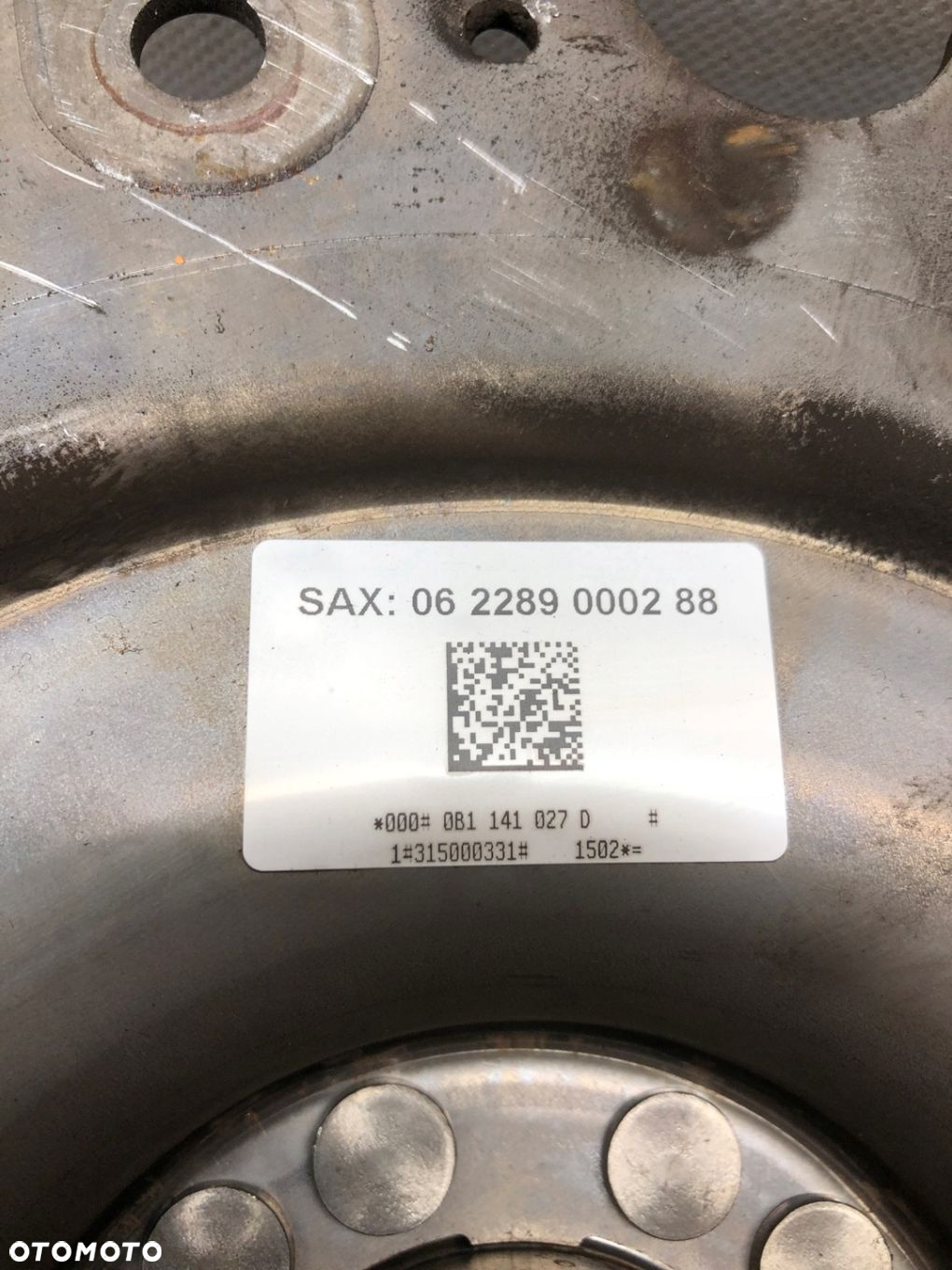 SPRZĘGŁO KOŁO DWUMASOWE SACHS A4 B8 2.0 TDI CJC 062289000288 - 11
