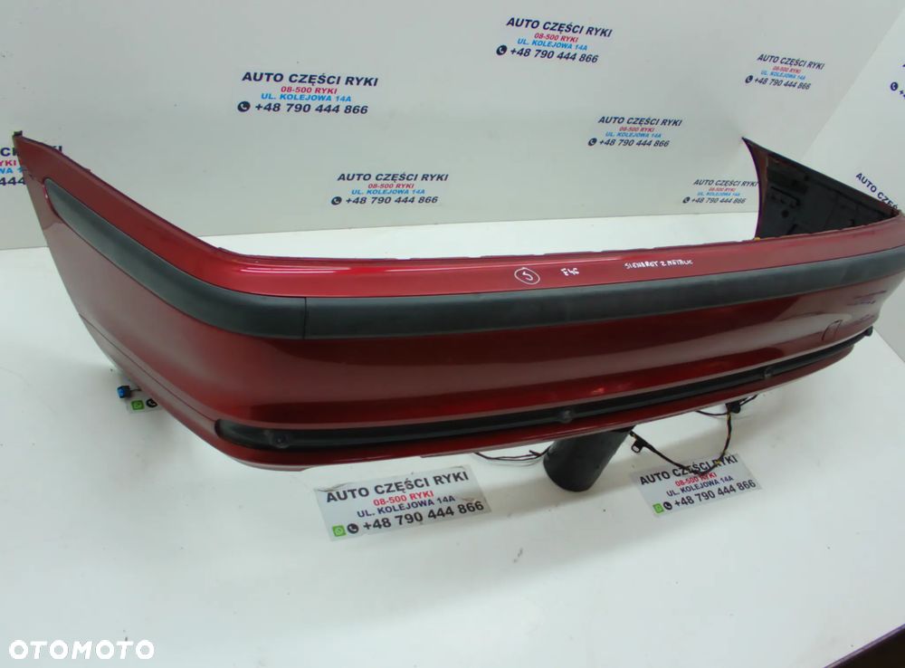 BMW E 46 Zderzak tył czerwony PDC - 5