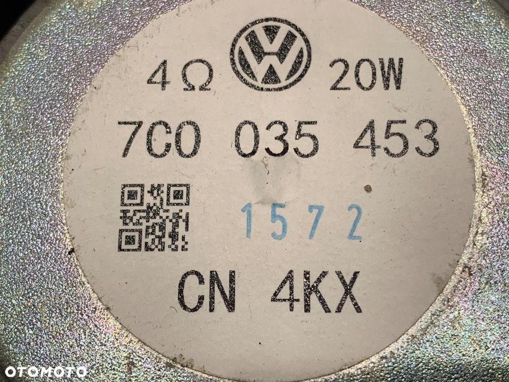 GŁOŚNIKI KOMPLET  VW CRAFTER Skrzynia (SY_, SX_) 2016 - 2022 2.0 TDI 130 kW [177 KM] olej - 5