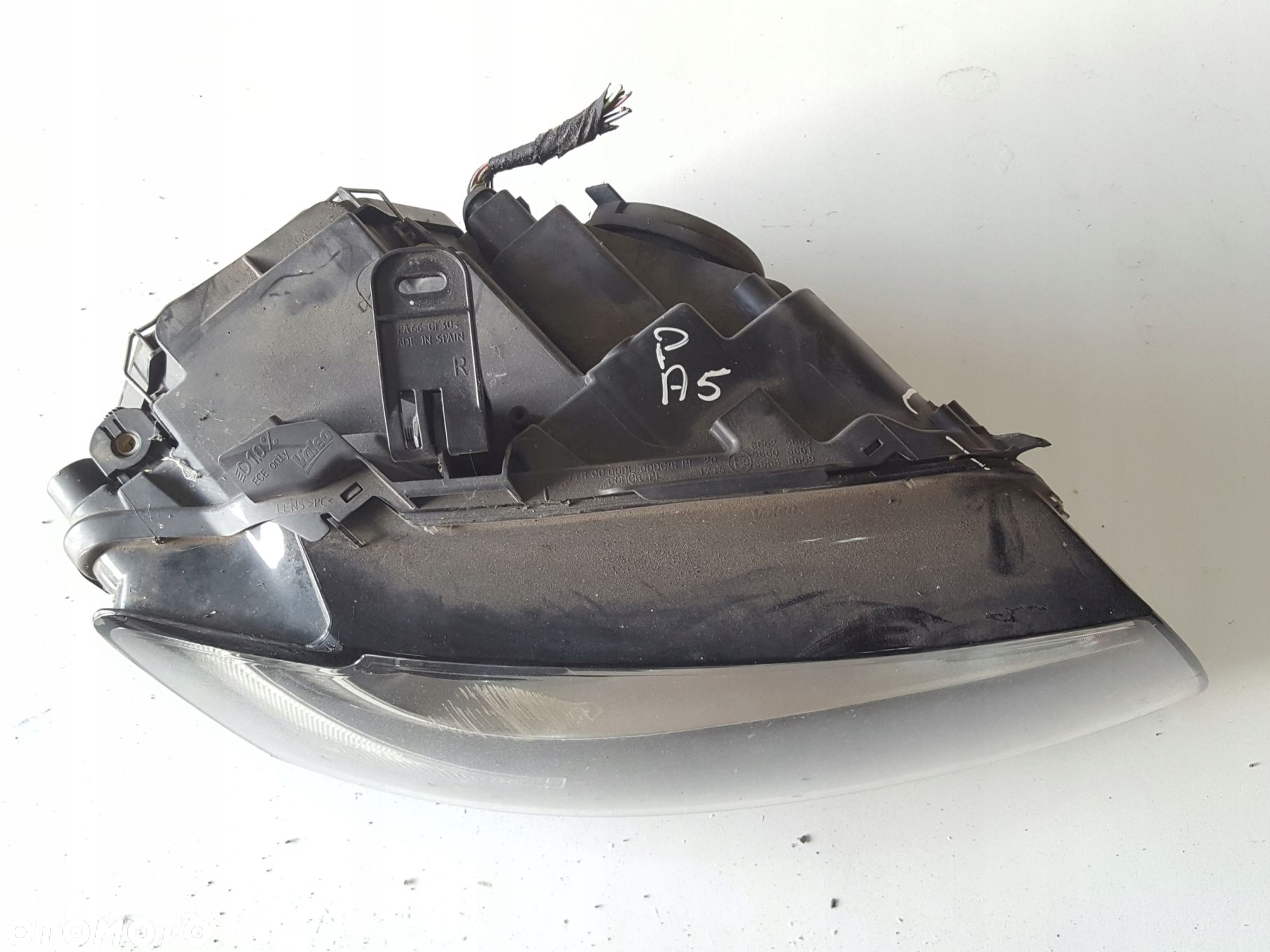 AUDI A5 8T 07-11r LAMPA PRAWA PRZÓD XENON ANGLIK - 4