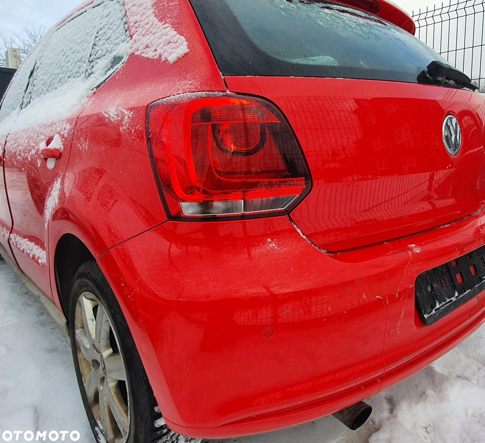 VW Polo 6R Lampa Tylna Lewy Tył L.T. - 1