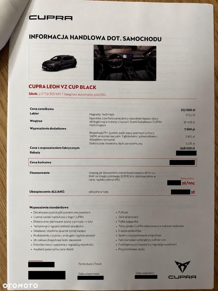Cupra Leon 2.0 TSI VZ Cup DSG - 21