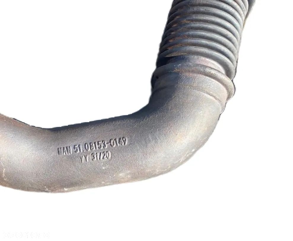PRZEWÓD RECYRKULATORA SPALIN, EGR MAN TGX TGS SILNIK D2676 EURO 6 51081530149 - 3