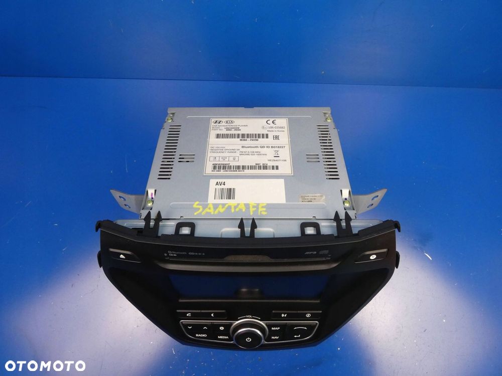HYUNDAI SANTA FE III RADIO FABRYCZNE NAWIGACJA EKRAN WYŚWIETLACZ - 2