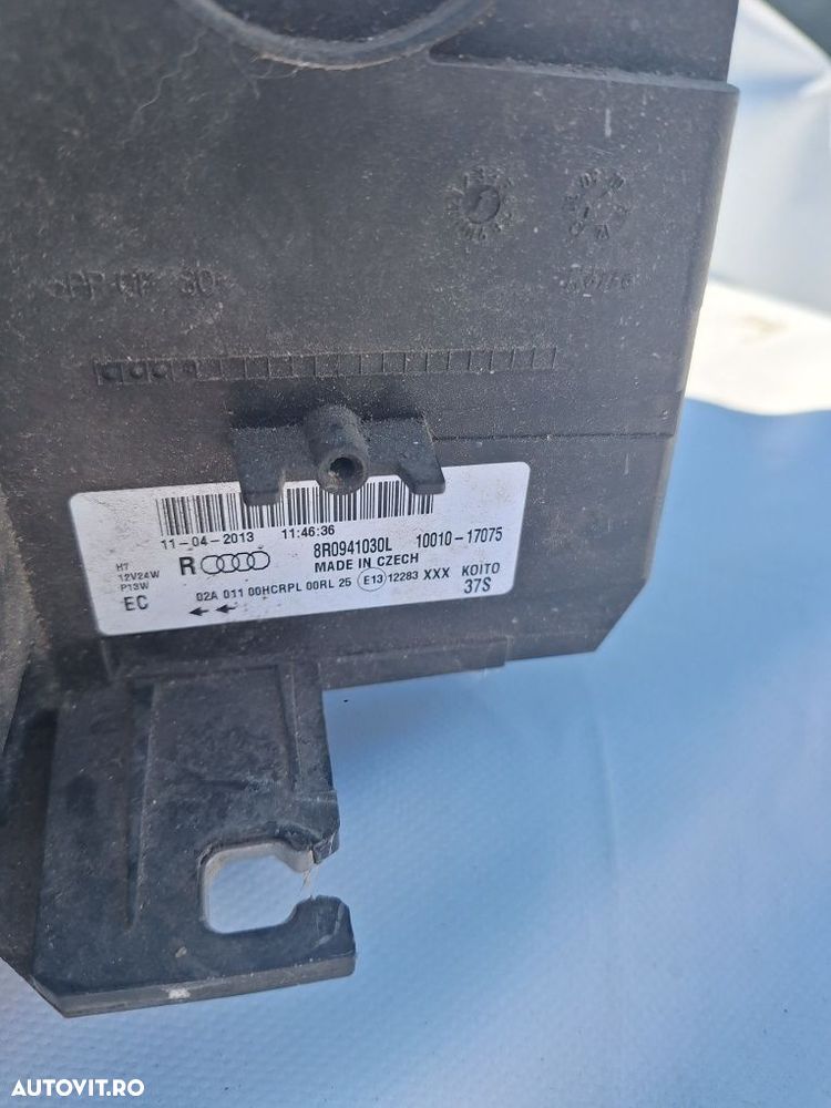 Far faruri Audi Q5 2008-2011 normale 8R0 941 003 L - 6