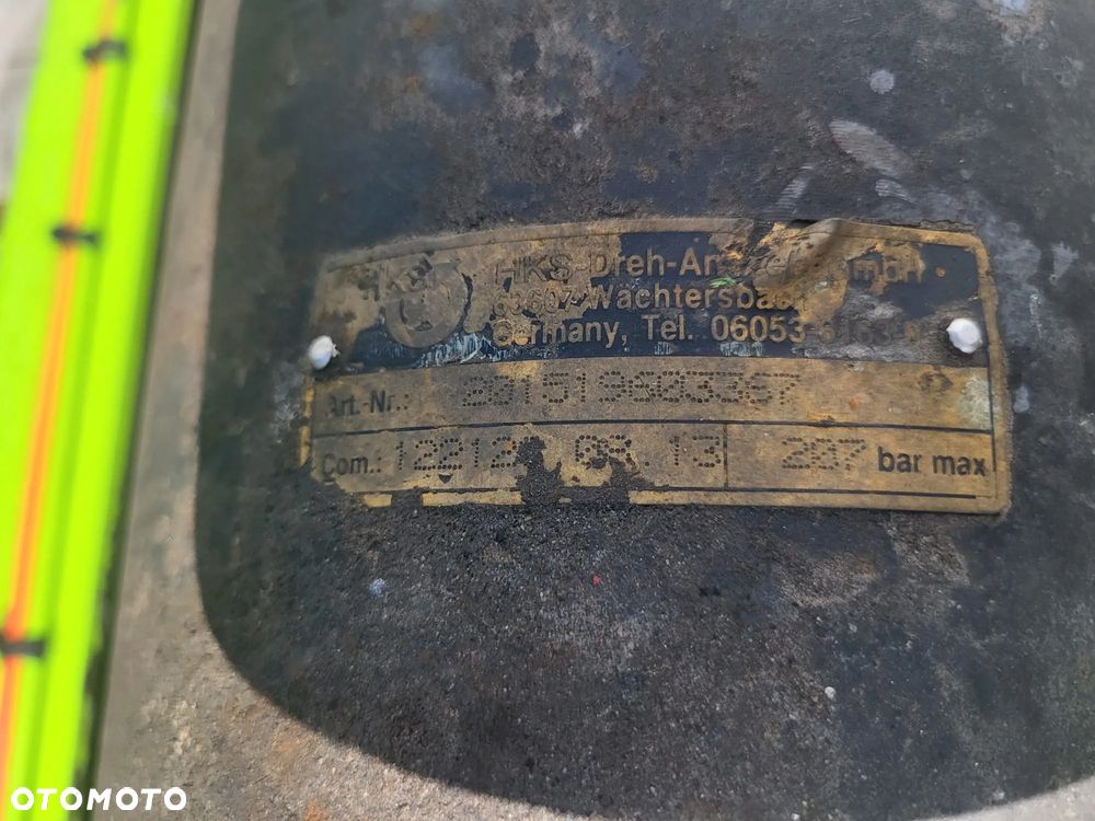 Silnik obrotowy do koszy 201519603367 HKS - 2