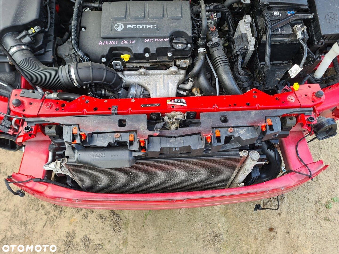 PAS PRZEDNI BELKA WZMOCNIENIE OPEL ASTRA J Z50B - 2