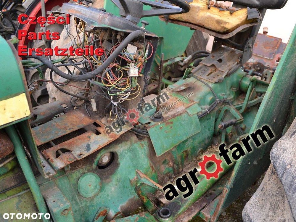 John Deere 2030 części, skrzynia biegów, silnik - 3