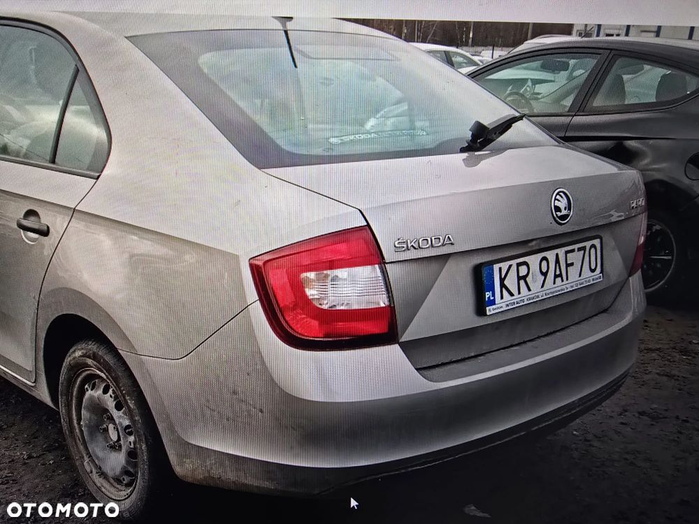 skoda rapid LF8H maska zderzak lampa grill błotnik drzwi zbiornik paliwa szyba lusterko - 2