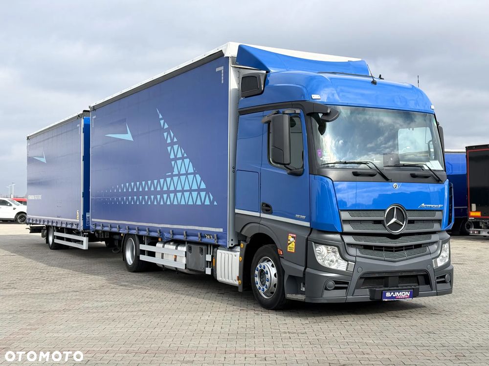 Mercedes-Benz ACTROS F 1836 / ZESTAW TANDEM 120 M3 / PRZEJAZDOWY / 7,75 M + 7,75 M / SALON PL - 3