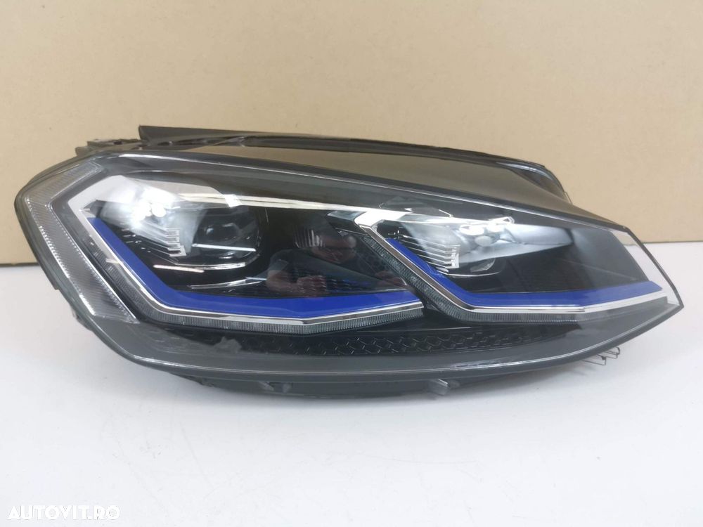 Far Dreapta Full Led Volkswagen VW  Golf 7 [facelift] 2017 2018 2019 2 - 2