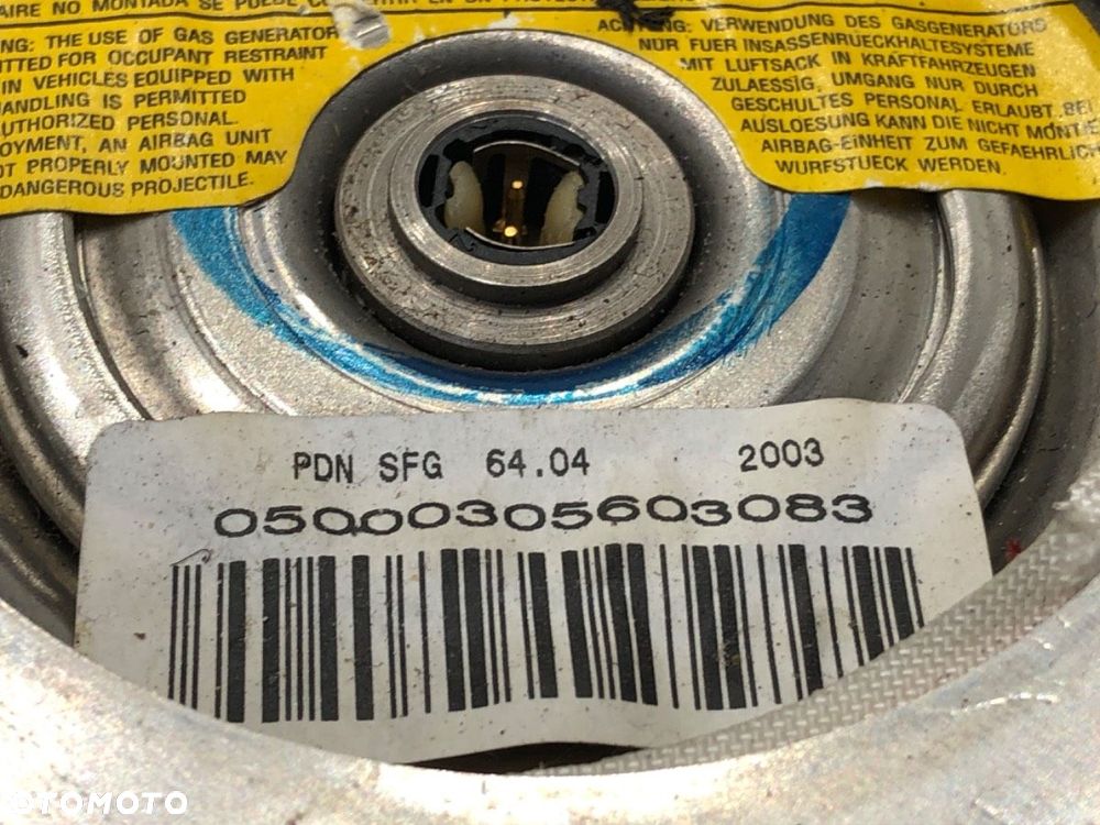 PODUSZKA POWIETRZNA KIEROWCY  MERCEDES-BENZ VITO Autobus (W638) 1996 - 2003 112 CDI 2.2 (638.194) 90 - 3