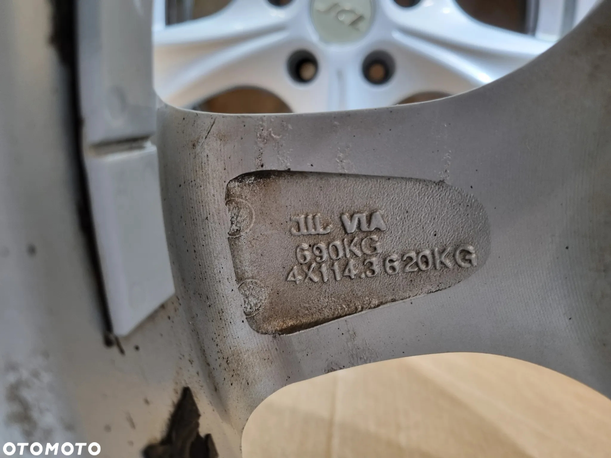 NISSAN JUKE F15 TOYOTA KIA HYUNDAI ALUFELGI FELGI 16 5X114.3 6.5J ET42 PROSTE - 4