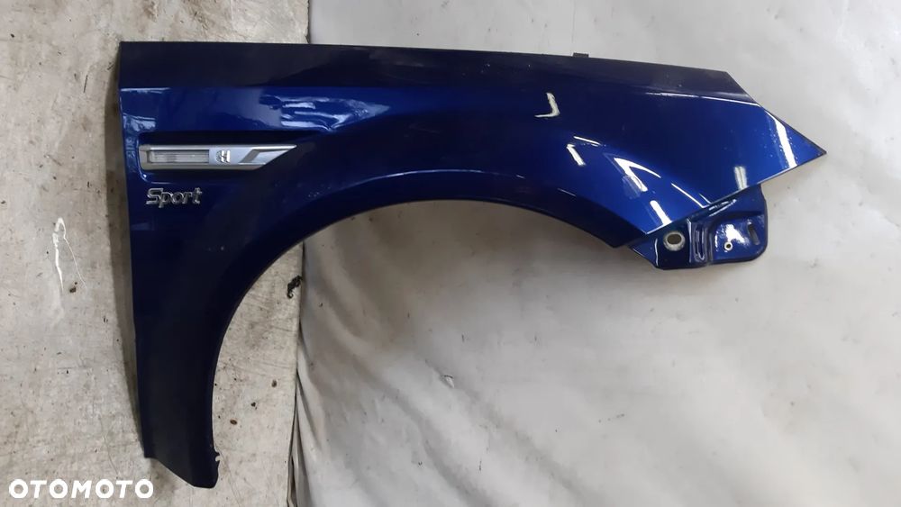 * OPEL TIGRA B II BŁOTNIK PRAWY PRZÓD PRZEDNI Z 21B GRANATOWY - 1