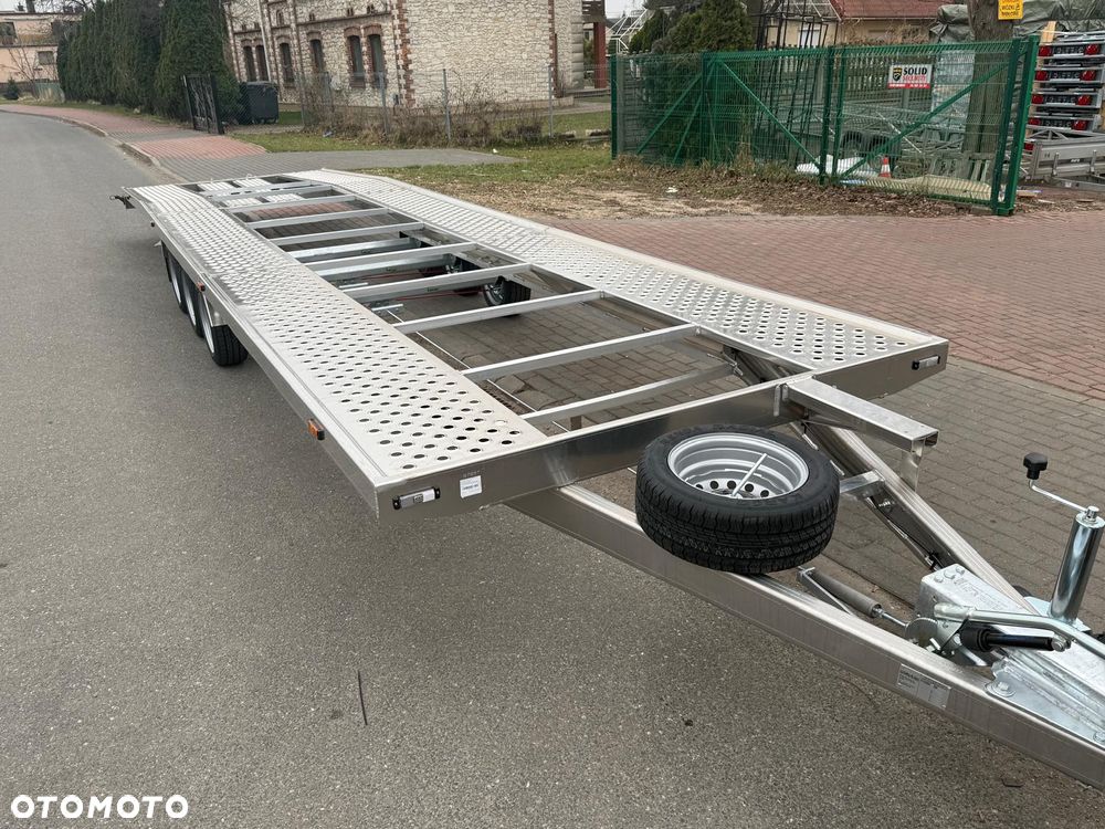 Gala BBG Laweta Gala Taurus 8535AL raz łamana 8,5x2,05m ALUMINIOWA 3 osie DMC 3500kg koła 195r13c super lekka dostawa MOTOMUS - 10