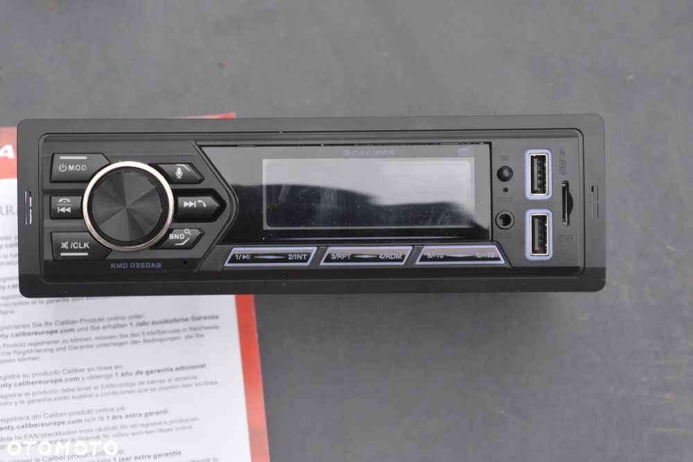 Radio samochodowe Caliber RMD 035 DAB Bluetooth i wiele innych funkcji - 5