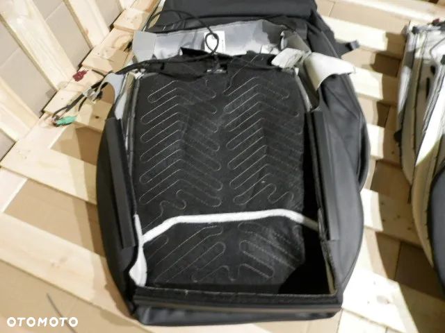 FOTEL FOTELE SIEDZISKO OPARCIE PRAWE LEWE POSZYCIE TAPICERKA SKORA PERFOROWANA TITANSCHWARZ QZB VOLKSWAGEN ARTEON 3G8 ORYGINAŁ - 13