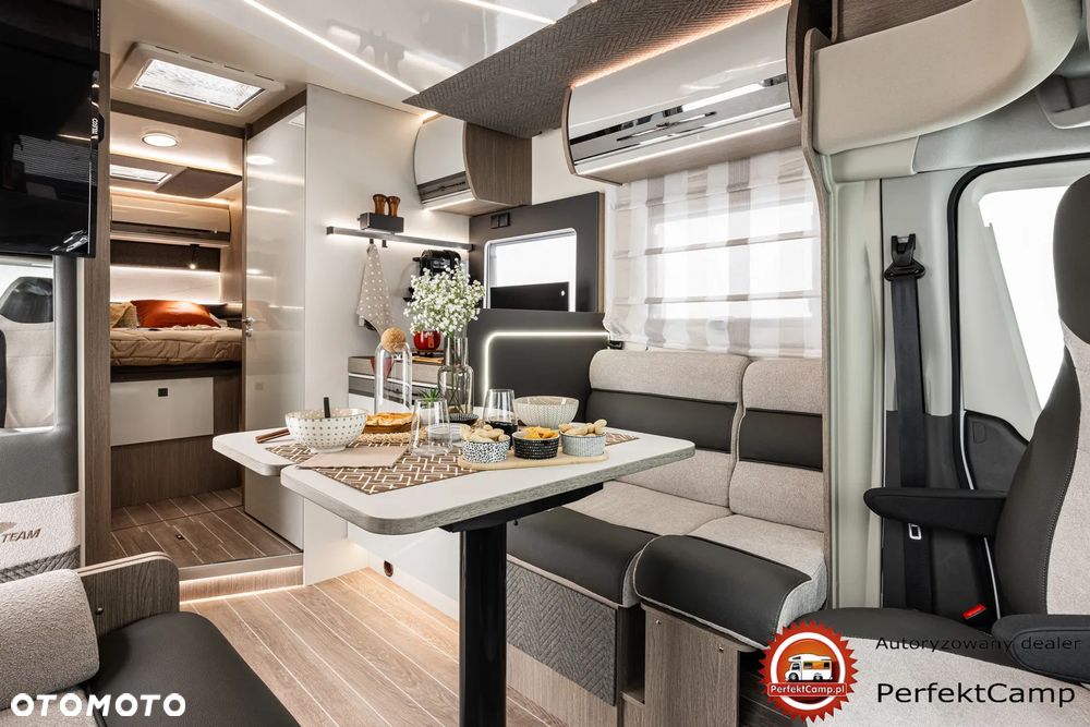 Roller Team ZEFIRO 267TL 2026 NOWOŚĆ! AUTOMAT 165KM TV 32 CALE ANTENA DVBT ADAPTACYJNY TEMPOMAT BAGAŻNIK NA ROWERY - 7