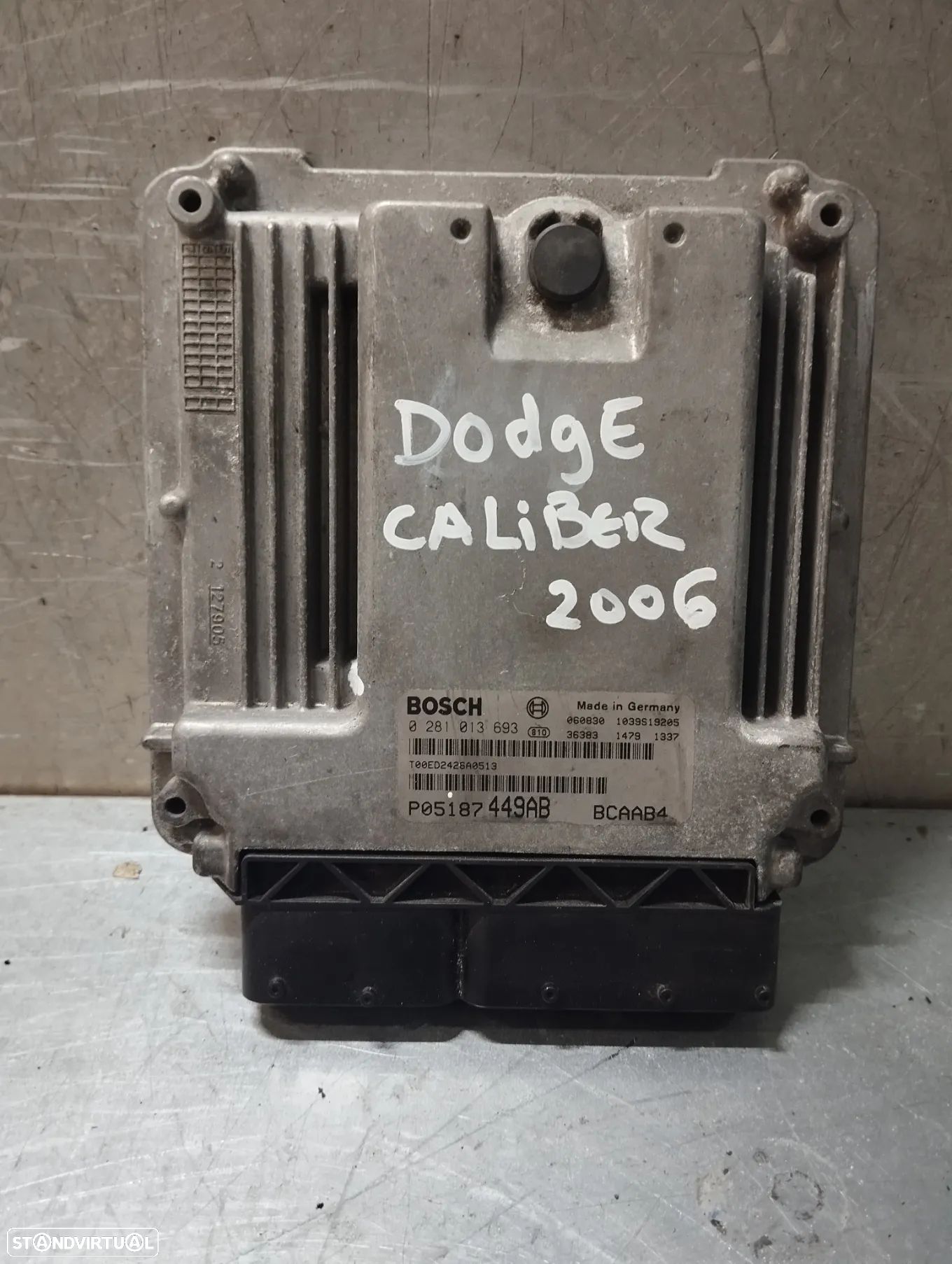CENTRALINA DO MOTOR DOGE CALIBER 2.0CRD REF. 0281013693 P05187449AB - 1