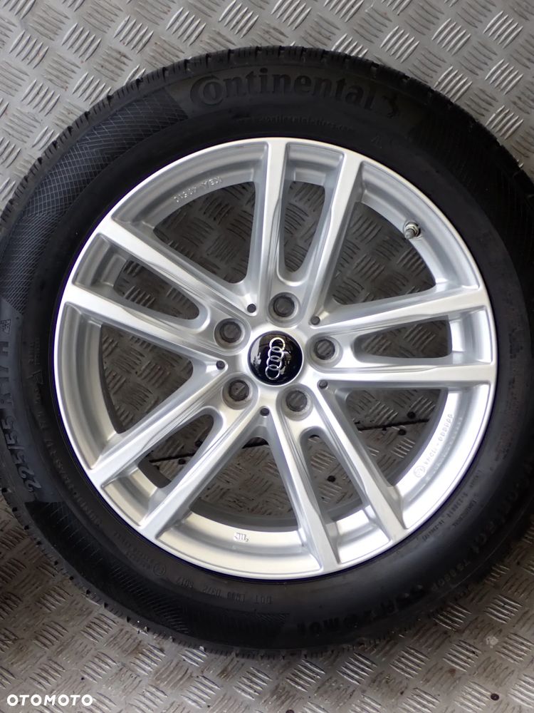 FELGI ALUMINIOWE AUDI  7,5JX17  ET 27  5X112  KBA 49510  NA OPONIE ZIMOWEJ 225/55/17 - 6