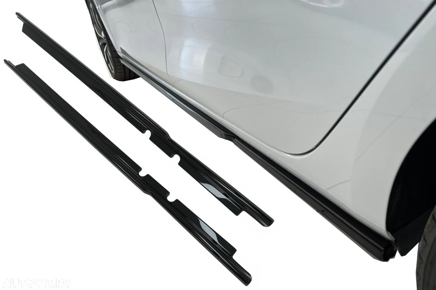 Extensii Praguri Laterale compatibil cu Seat Leon Mk4 (2020-up) Negru - 1